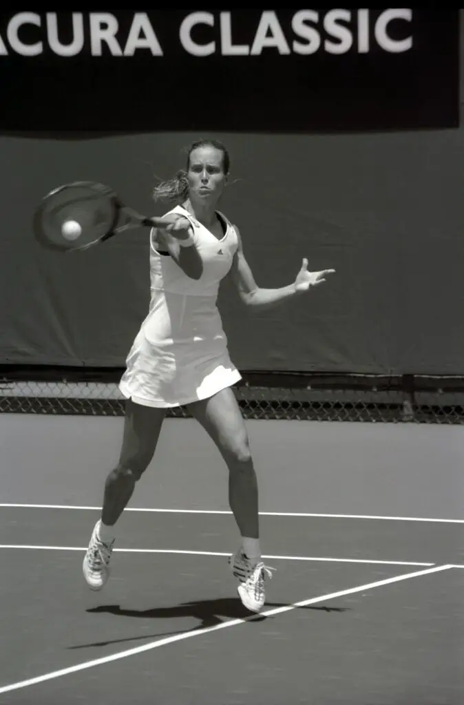 Women Tennis Grayscale